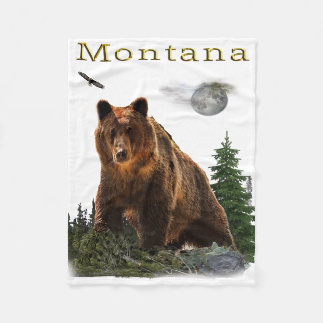 Alaska products fleece blanket (Front)