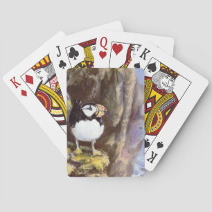 Alaska Puffin Designed Classic Poker Playing Cards