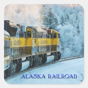 Alaska Railroad - Envelope Stickers