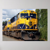 Alaska Railroad locomotive engine