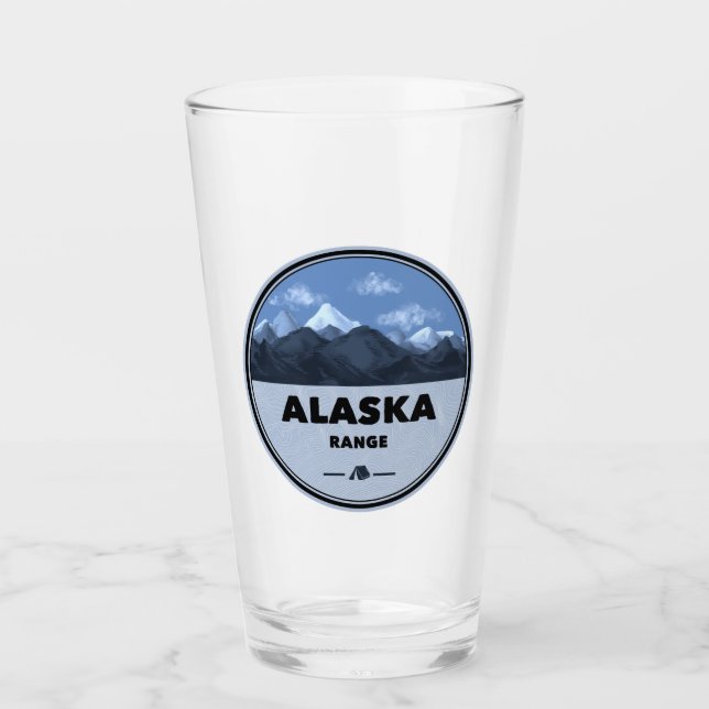 Alaska Range Camping Glass (Front)