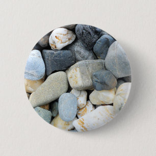 alaska rocks 6 cm round badge