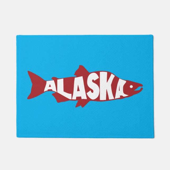 Alaska Salmon Doormat (Front)