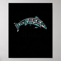 Alaska Salmon Fishing Native American Indigenous
