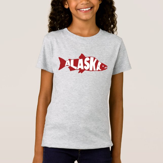 Alaska Salmon T-Shirt (Front)