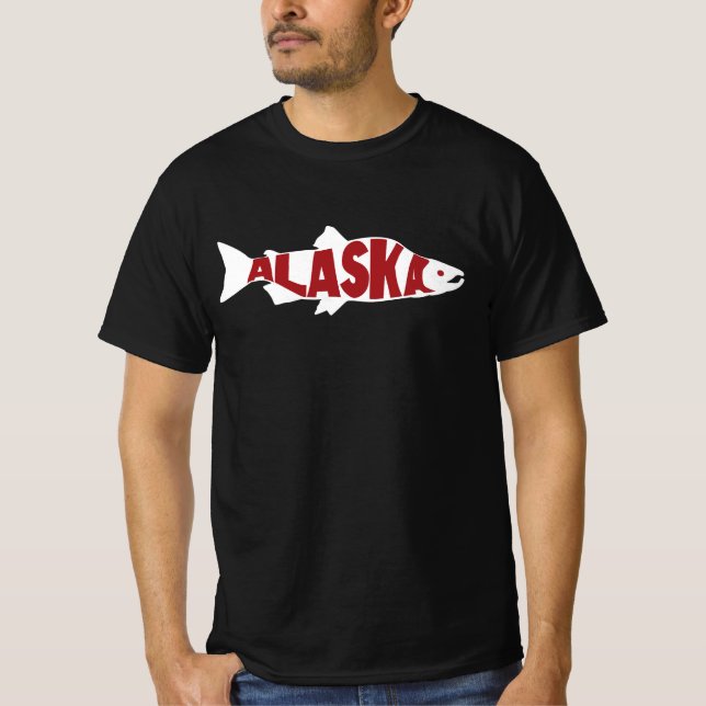Alaska Salmon T-Shirt (Front)