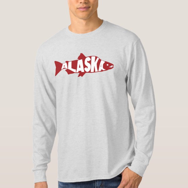 Alaska Salmon T-Shirt (Front)