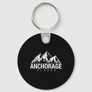 Alaska Shirt - Anchorage Alaska Key Ring