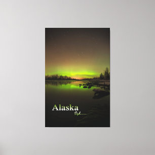 Alaska Sigh.... Canvas Print