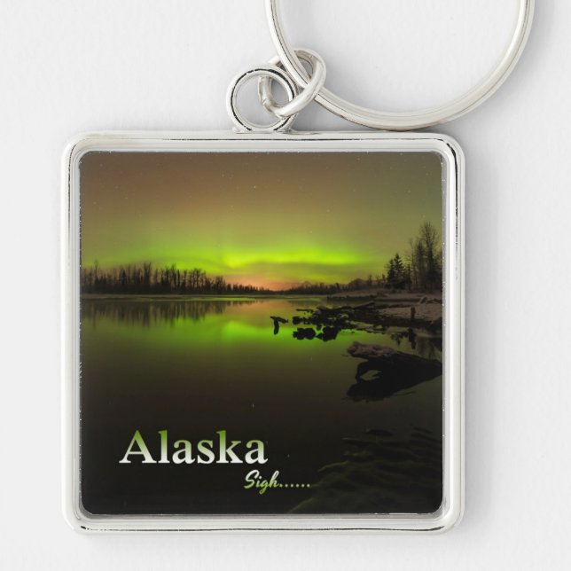 Alaska Sigh.... Key Ring (Front)