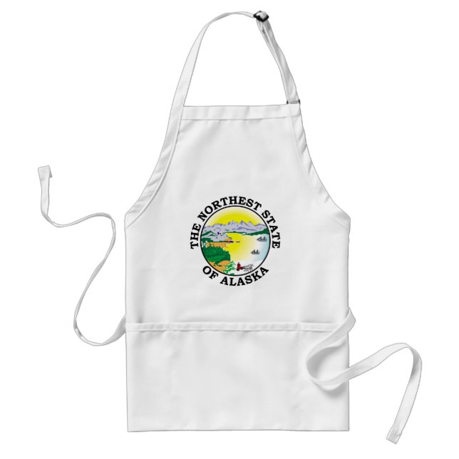 Alaska sign standard apron (Front)