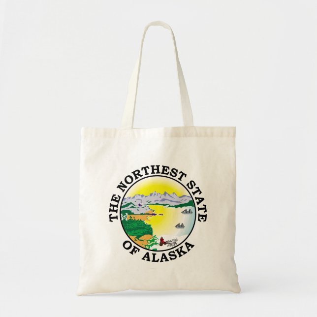 Alaska sign tote bag (Front)