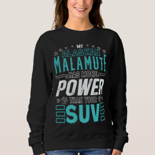 Alaska Sled Dog Breed Clothing Character Alaskan M Sweatshirt