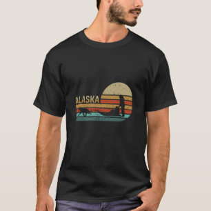 Alaska Sled Dogs Mushing Alaskan Malamute Sibirian T-Shirt