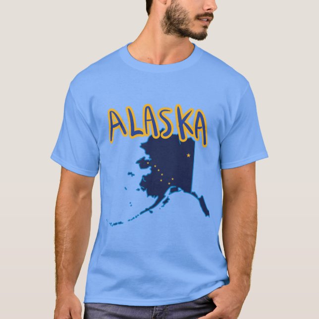 Alaska State 1 T-Shirt (Front)