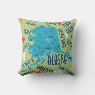 Alaska State Cushion