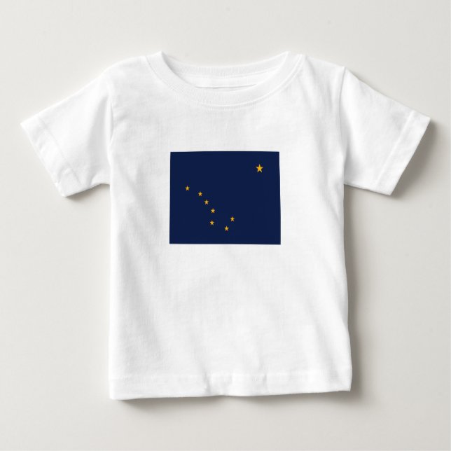 Alaska State Flag Baby T-Shirt (Front)