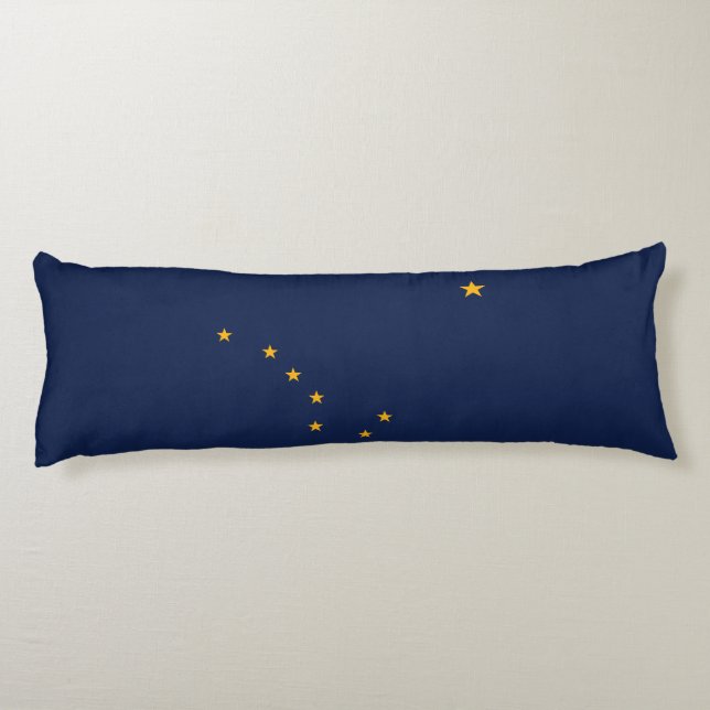 Alaska State Flag Body Cushion (Back)