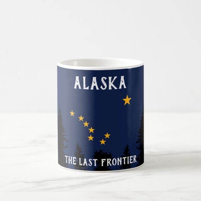 ALASKA STATE FLAG COFFEE MUG (Center)
