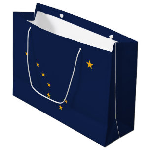 Alaska State Flag Large Gift Bag