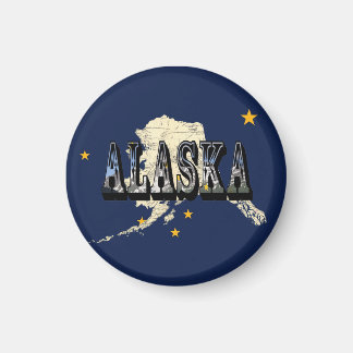 Alaska State Flag Magnet