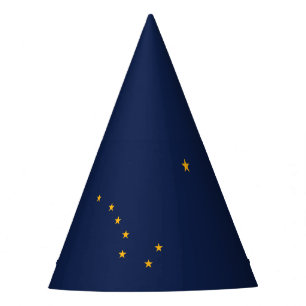 Alaska State Flag Party Hat