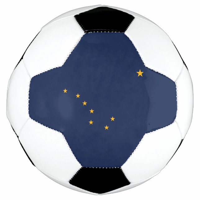Alaska State Flag Soccer Ball (Front)