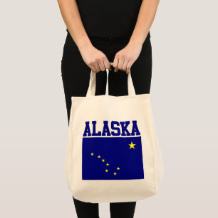 Alaska State Flag Tote Bag