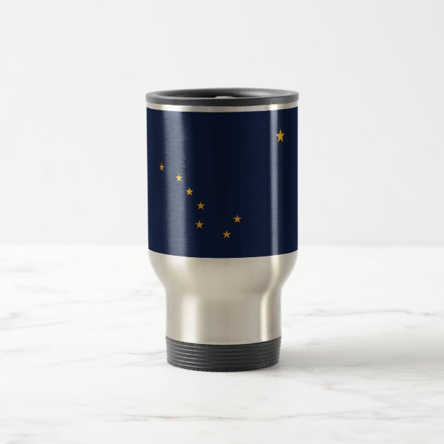 Alaska State Flag Travel Mug (Center)