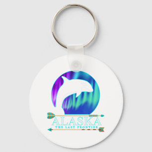 Alaska State Pride Alaska Northern Lights Alaskan Key Ring
