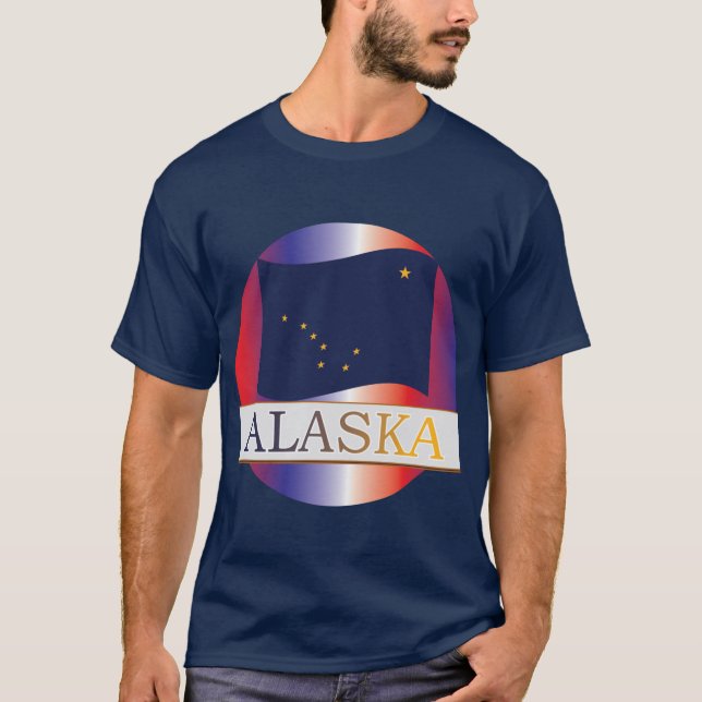 Alaska State T-Shirt (Front)