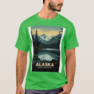 Alaska State Travel TShirt