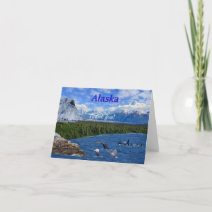 Alaska Thank You Card