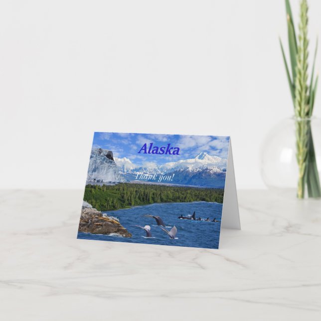 Alaska Thank You Card (Front)