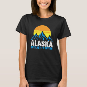 Alaska The Last Frontier Alaskan Mountains T-Shirt