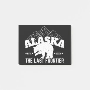 Alaska The Last Frontier Polar Bear Post-it Notes
