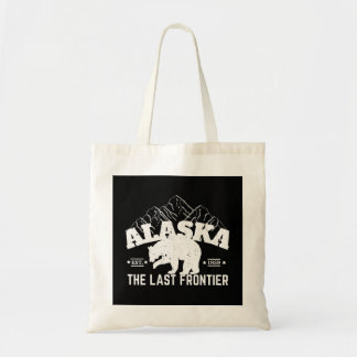 Alaska The Last Frontier Polar Bear Tote Bag