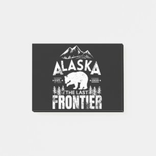 Alaska The Last Frontier Post-it Notes