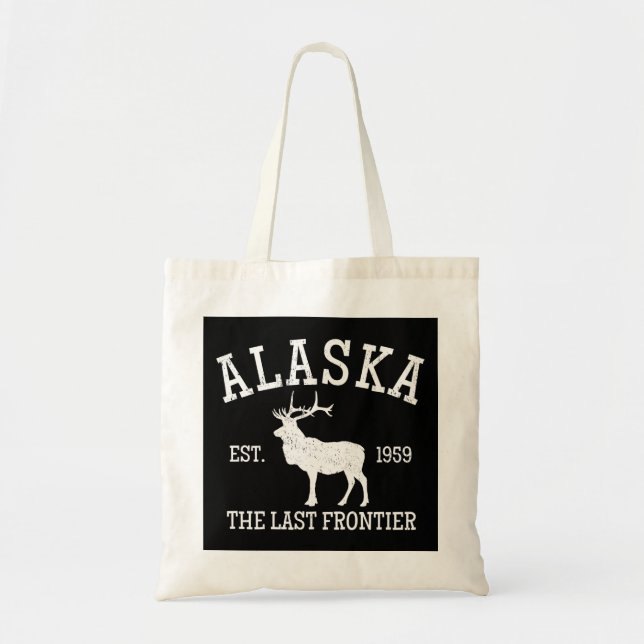 Alaska The Last Frontier Tote Bag (Front)