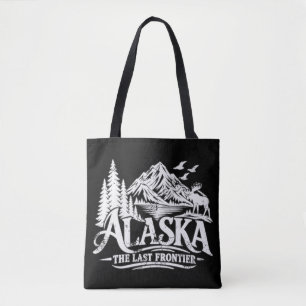 Alaska The Last Frontier Tote Bag