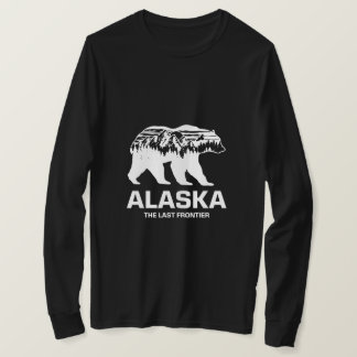 Alaska The Last Frontier Vintage Moose Souvenir  T-Shirt