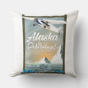 Alaska To Adventure! Cushion