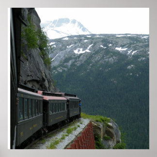 Alaska Train Adventure Poster