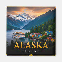 🏔️ Alaska Travel Souvenir Road Trip Travelers 🚗