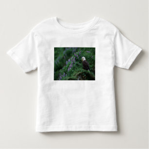 Alaska, Unalaska Island Bald Eagle among Nootka Toddler T-Shirt