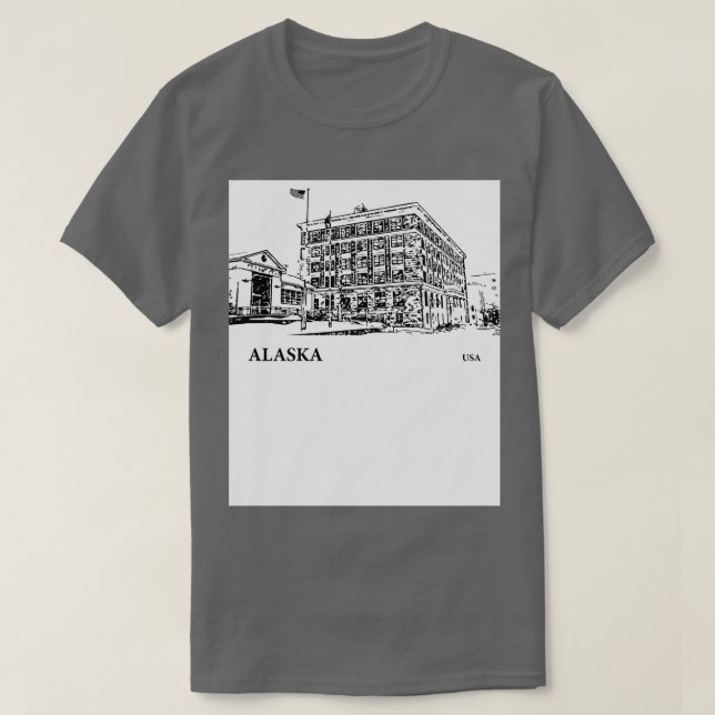 Alaska USA TShirt 1 (Design Front)
