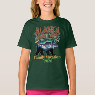 Alaska Vacation Vibes Travel Adventure T-Shirt