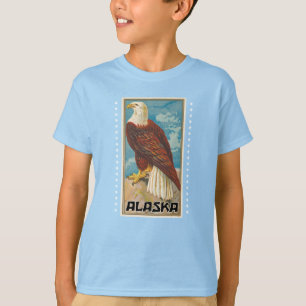 Alaska - Vintage Bald Eagle T-Shirt