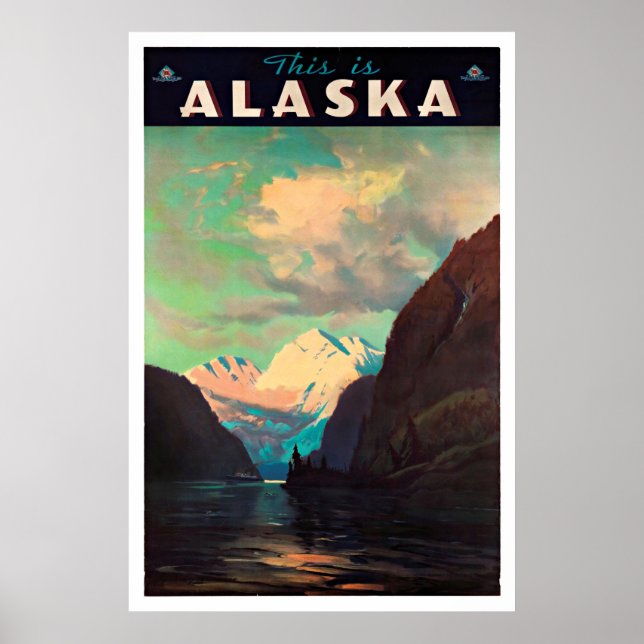 Alaska - Vintage Travel Posters (Front)