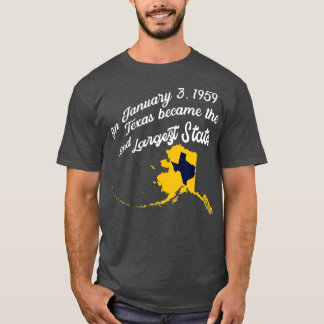 Alaska vs Texas  Funny Alaska  T-Shirt
